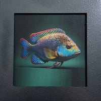 Fish - Digital Art Print - Fish \n canvas wall art by Habibi Arts & Crafts
