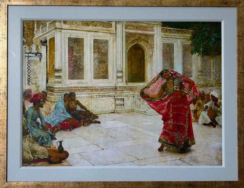 Dancing Girl - Digital Print - Orientalism \n canvas wall art by Habibi Arts & Crafts