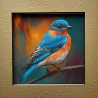 Sparrow - Digital Art Print - Bird \n canvas wall art by Habibi Arts & Crafts