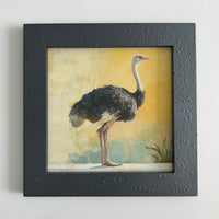 Ostrich - Digital Art Print - Bird \n canvas wall art by Habibi Arts & Crafts